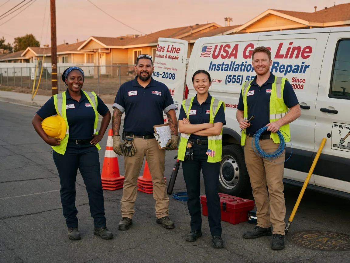 Gas Line Installation company in Cherry Valley, IL